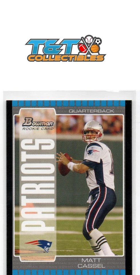 Matt Cassel 2005 Bowman #222 New England Patriots RC 10a - Image 1 of 1