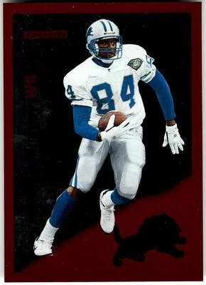 1995 Score #49 Herman Moore Red Siege - Image 1 of 2