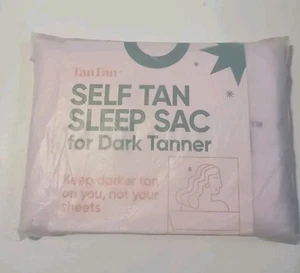 Self Tan Sleep Sac - Keep Sheets Clean from Self Tanner Stains - 100% Cooling - Picture 1 of 2