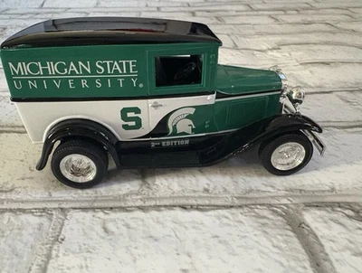 MODEL A FORD DELIVERY VAN STREET ROD MICHIGAN STATE LTD ED 1/25 LIBERTY SPECCAST - Image 1 of 4