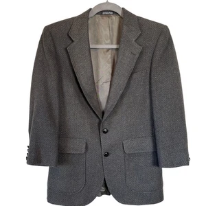 Blazer De Colección Años 70 Donegal Tweed Ivy League Academia Abrigo Deportivo 38R Dinero Antiguo - Imagen 1 de 14