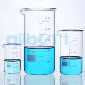 Vidrio de borosilicato de laboratorio de química de vaso de forma alta de 50-1000 ml engrosado - Imagen 1 de 33