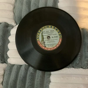 EMERSON 6” Record 78 rpm #5168 - Its Not Your Nationality Statue Of Liberty - Picture 1 of 1