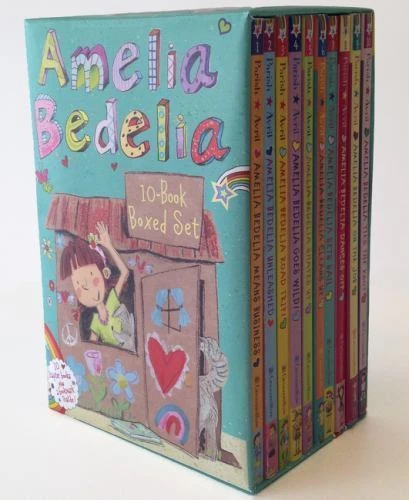 Amelia Bedelia Chapter Book 10-Book Box Set by Herman Parish (2016, Trade Paperback)