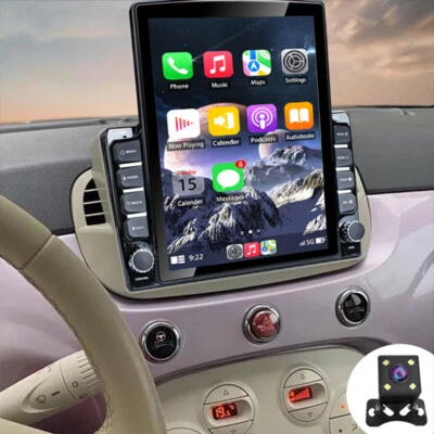 Autoradio  Android 13 9.7" Per Fiat 500 2007-2015 Carplay GPS Navi BT RDS 2+64G - Immagine 1 di 4