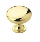 Amerock BP530053 (Lot of 8) 1-1/4” Knobs in polished Brass.