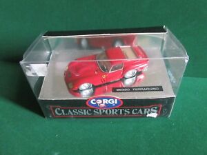 Corgi Classics Sports Cars Ferrari 250 GTO Red Mint Boxed 96320 1:43 Scale