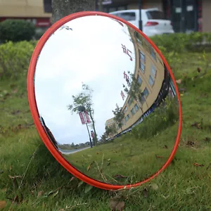 60cm Safety Mirror Convex Mirror Traffic Mirror Safety Mirror for Driveway UK - Picture 1 of 16
