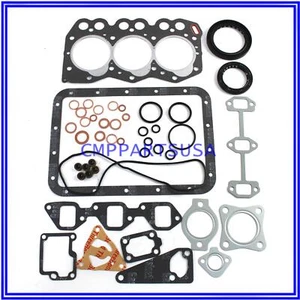 Kit de junta de motor 3TN66E 3TNE66 3TN66UJ para Yanmar John Deere 655 con junta de cabeza - Imagen 1 de 1