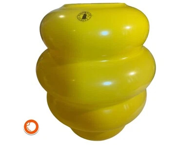 Neue Ikea KÄLLARHALS Vase, gelb, 22 cm, Bubble Glas - Bild 1 von 3