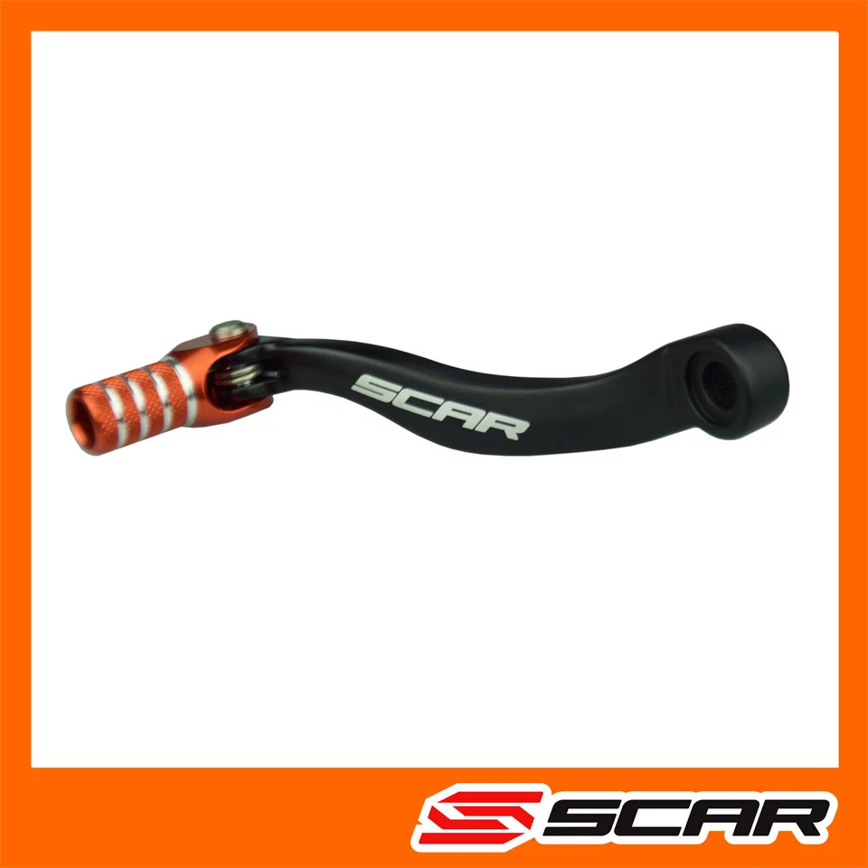 Schalthebel Ganghebel KTM 450 EXCF EXC-F 2017 2018 2019 2020 2021 Orange SCAR Foto 1 de 1