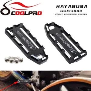 US For Suzuki Hayabusa GSX1300R 1999-2022 Front Foot Pedal Pad Foot Peg Cover - Picture 1 of 10