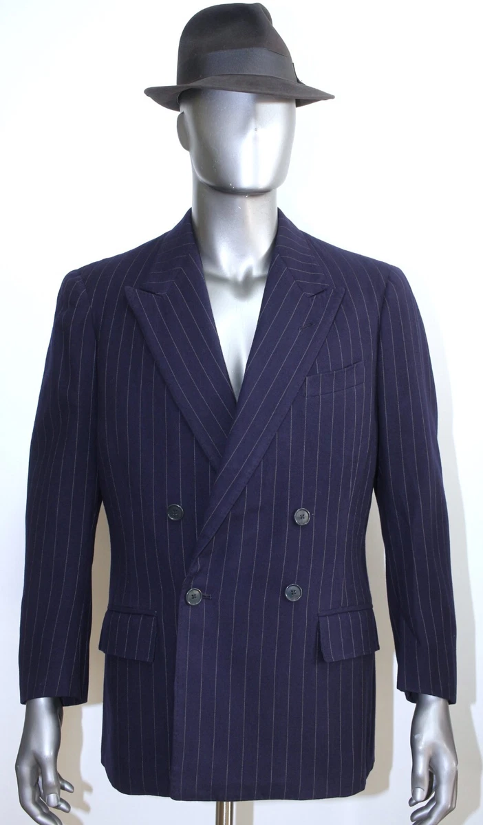 Vintage Double Breasted Suit In Men's Vintage Suit Jackets