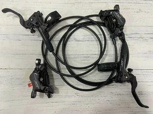 Shimano Deore XT BR-M8120+BL-M8100 4-Piston MTB Disc Brake Set (Black) - Picture 1 of 10