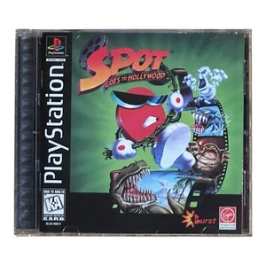Spot Goes to Hollywood (PS1, 1996) Komplett CIB Getestet Kostenloser Versand - Bild 1 von 3
