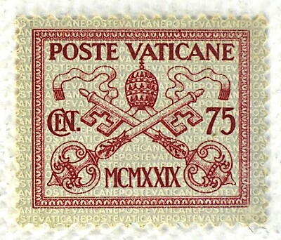 CIUDAD DEL VATICANO SCOTT #7 MNH, 1929 Foto 1 de 2