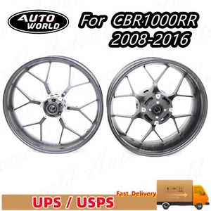 17inch Front Rear Wheel Rim For Honda CBR1000RR Fireblade 2008-2016 2009 2010 11 - Picture 1 of 14