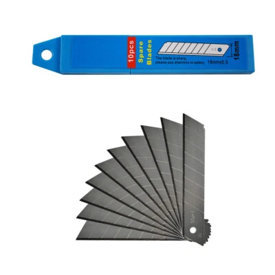 Abbrechklingen Cuttermesser Klingen 18mm Ersatzklingen Teppichmesser 100 - 600 - Bild 1 von 3