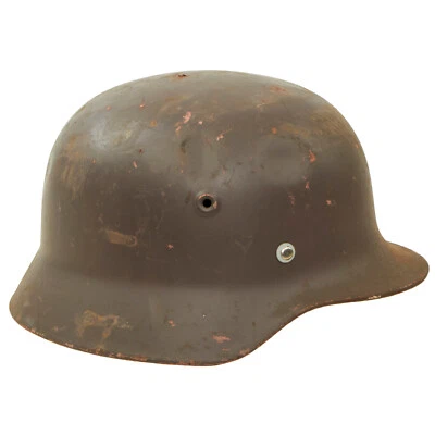 Casco de acero original finlandés tipo M40/55 Segunda Guerra Mundial hecho por Alemania, 58 cm, EE. UU. 7 1/4 Foto 1 de 4