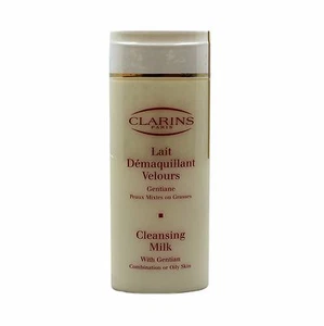CLARINS CLEANSING MILK WITH GENTIAN FOR COMBINATION/OILY SKIN 200 ML/7 OZ.NEW(T) - Picture 1 of 1