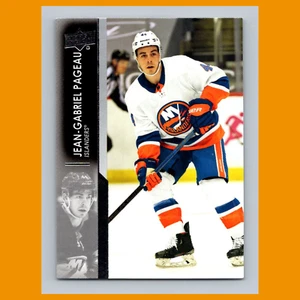 Tarjeta de hockey Jean-Gabriel Pageau #117 2021 Upper Deck New York Islanders NHL CASI NUEVA - Imagen 1 de 3