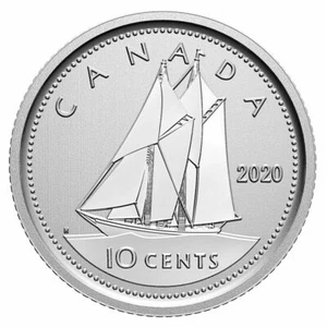 2020 Canada 10 cent dime coin Specimen finish from set - COIN ONLY in stock - Picture 1 of 3