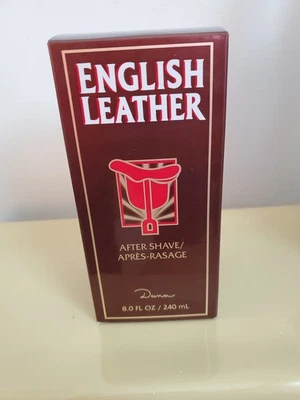 English Leather After Shave for Men by Dana 8 oz 236 ml ** NEW IN SEALED BOX ** - Image 1 of 3