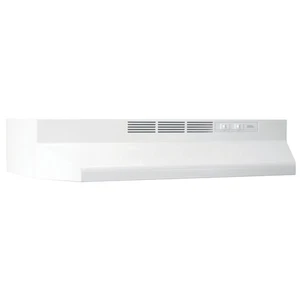Broan BUEZ130 White Buez1 Recirculating 30"W Under Cabinet Range Hood - Picture 1 of 7