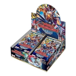  Worls Convergence Booster Box - Digimon CG - BT21 24 Ships  FREE - Picture 1 of 1