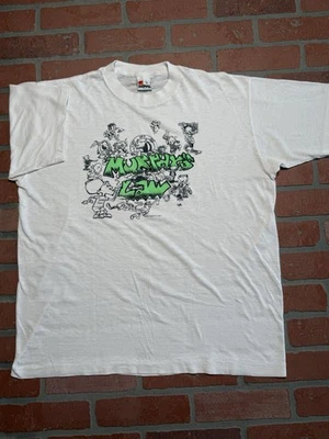 Camiseta De Colección Años 80 MURPHYS LAW NYC HARDCORE PUNK RARA L/XL Herbs Quest 50/50 Foto 1 de 4