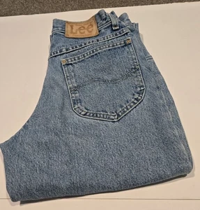 Lee Premium Jeans Youth Sz 16 R  30x30 Blue Pockets Straight Leg  - Picture 1 of 18