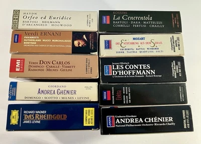CLASSICAL SYMPHONIES CD BOX SET LOT OF 10 OPERA Mozart, Wagner, Verdi, Hydn VG+ - Image 1 of 3