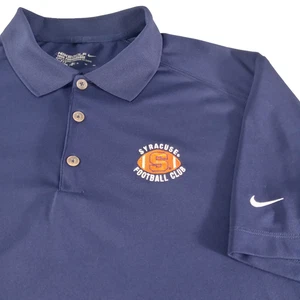 Nike Golf Poloshirt Herren XL Tour Performance Syracuse bestickt dunkelblau - Bild 1 von 9