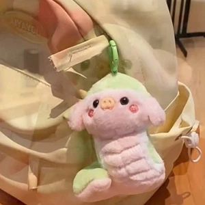 Lucky New Year Keychain Plush Cartoon Pig Pendant Family - Picture 1 of 11