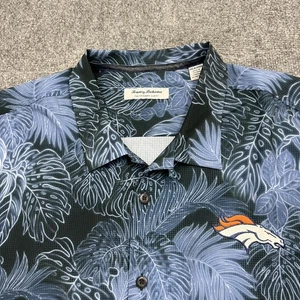 Tommy Bahama Denver Broncos Shirt Mens 2XLB NFL Hawaiian IslandZone - Picture 1 of 11
