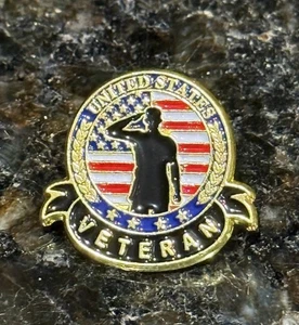 USA Veteran Anstecknadel - Hutnadel - Service - USA - Bild 1 von 2