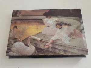 Neu Vintage The Paragon The Swans Schreibwaren Box Set Joseph Marius Avy 1871-1939 - Bild 1 von 10