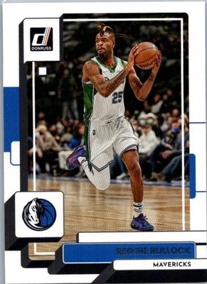 2022-23 Panini Donruss Basketball Reggie Bullock #183 Dallas Mavericks - Image 1 of 2