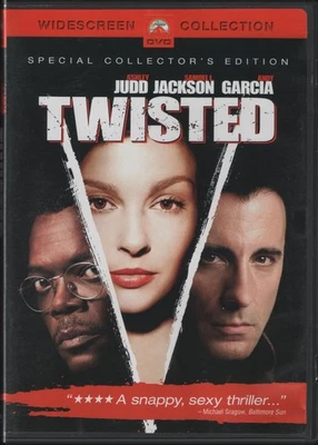 Twisted (DVD 2004) US NTSC REGION 1 Ashley Judd Samuel L. Jackson Andy García - Image 1 of 3