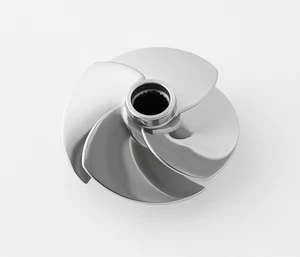 Polished Stainless Steel PWC Impeller – Fits Sea-Doo Jet Ski - 161mm - 13/16 - Picture 1 of 2