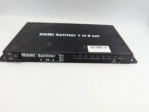 8 Port HDMI Splitter 1 In To 8 Way Output - Picture 1 of 13