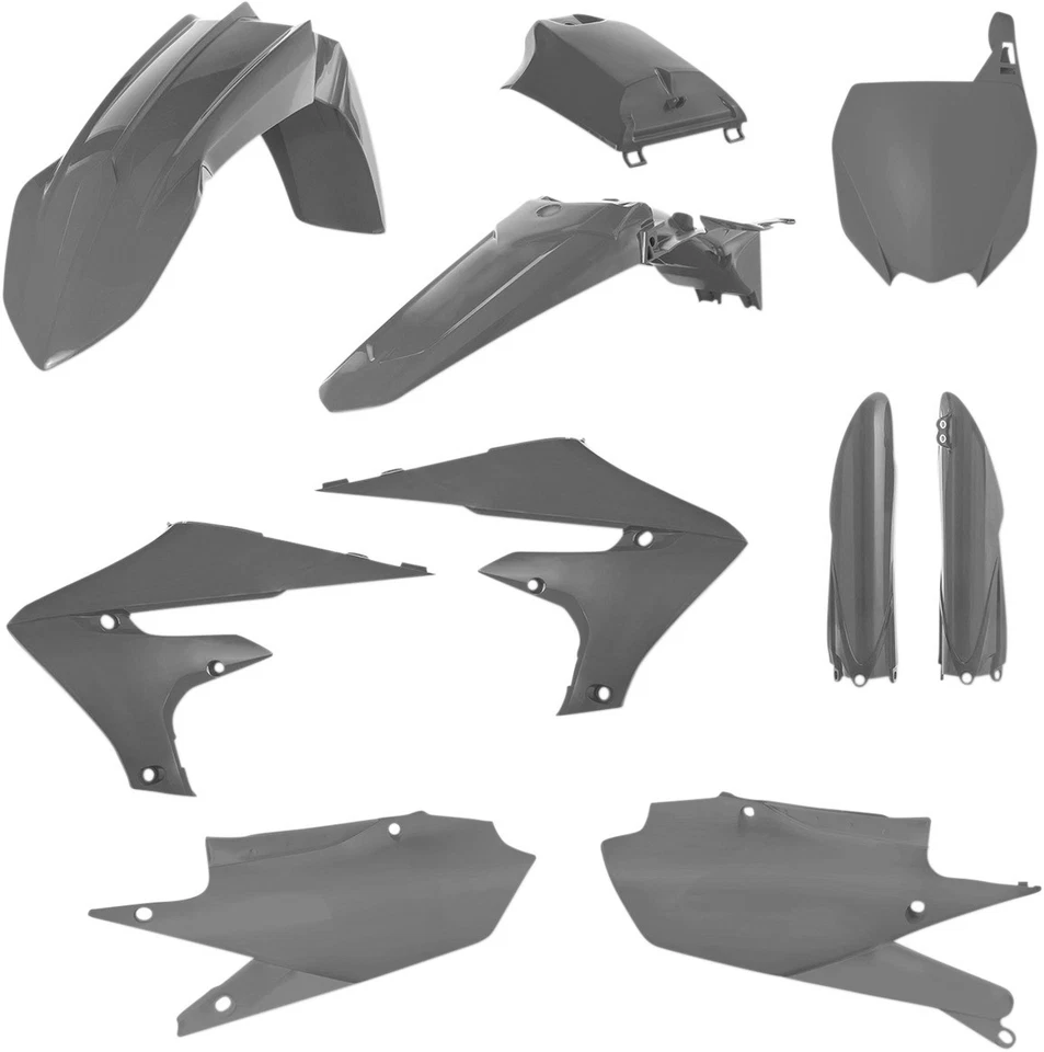 Full Plastic Kit - Gray Acerbis 2736350011 Fits Many 18-22 Yamaha 250F/450F/FX Foto 1 de 1