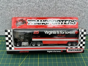 Matchbox SuperStar Transporter #25 Hermie Sadler Virginia Is for Lovers Hauler - Picture 1 of 8