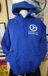 Clearwater Marine Aquarium Pullover Hoodie Hooded Sweatshirt Medium Winter Nice - Picture 1 of 4