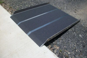 CodyCo Aluminum Wheelchair Mobility Scooter Ramp Portable 40" w X 36" l - Picture 1 of 2