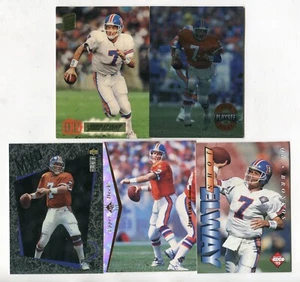 Lote de 5 tarjetas de fútbol americano John Elway HOF DENVER BRONCOS STANFORD (LOTE 13) - Imagen 1 de 1