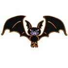 Bat Iron On Vintage Halloween Horror Gothic Goth Punk Collectible Coffin Gift