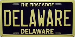 Imán de nevera novedad para matrícula del estado de Delaware - Imagen 1 de 1