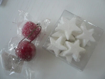 Basteln Bastelmaterial Adventsgesteck Deko Weihnachtsdeko Streudeko Deko-Äpfel - Bild 1 von 4