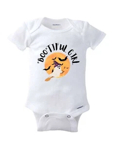 Bootiful Girl Cute Baby Onesie - Picture 1 of 10